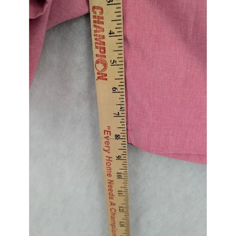 Nicklaus Mens Golf Shorts Size 30 Heathered Pink Stretch Flat Front Performance